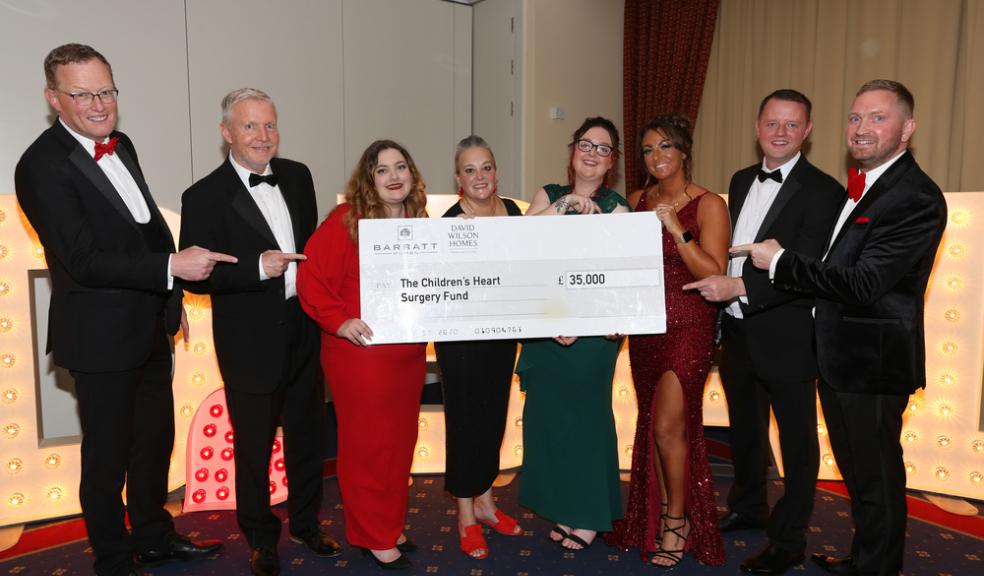 Barratt Developments Yorkshire East hosted annual Red Ball for charity of the year
