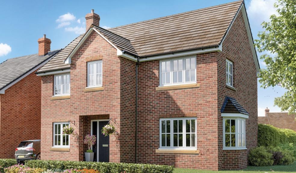 A CGI of the three-bedroom detached Wythall from Elan Homes at Three Js in Abberley