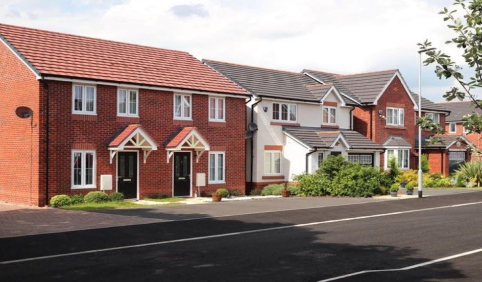 A street scene of Elan homes