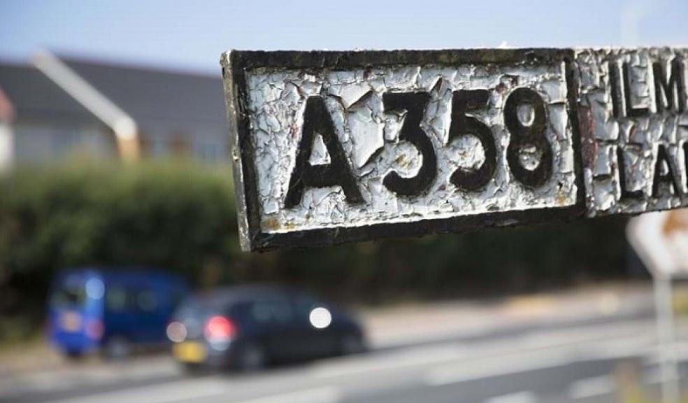A358 sign