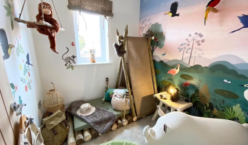 Adventure awaits in the children’s bedroom in the Rutland show home at Brook View Brook View show homes Leigh