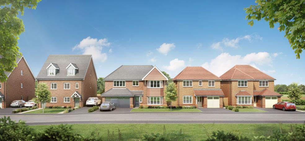 Examples of the homes Anwyl builds in Cheshire.
