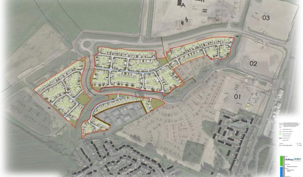 Proposed site layout for Summers Bridge Proposed site layout for Summers Bridge