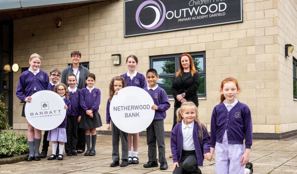 Pupils from Outwood Primary Academy have named Barratt Yorkshire West's new Darfield development