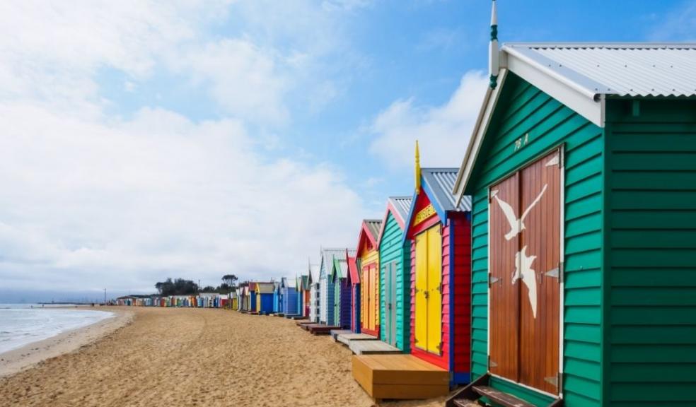 Beach huts