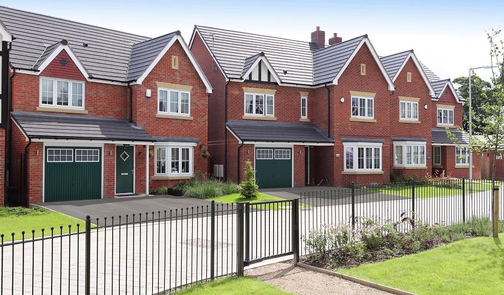 A street scene of Elan homes. The company has acquired its first site in Lancashire.