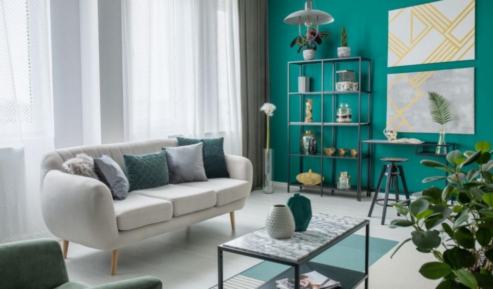 Green cosy living room