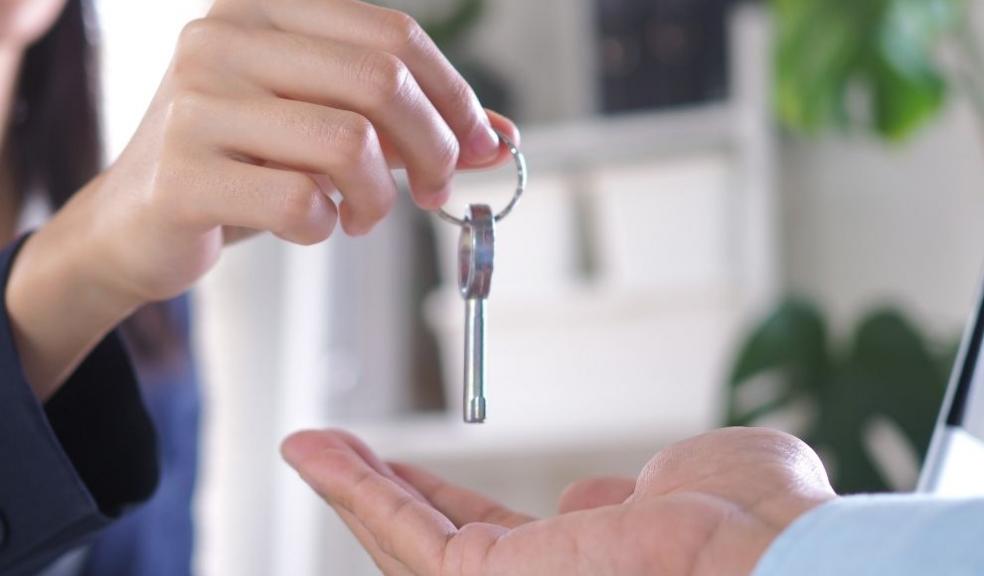 Handing House Keys to Homeowner