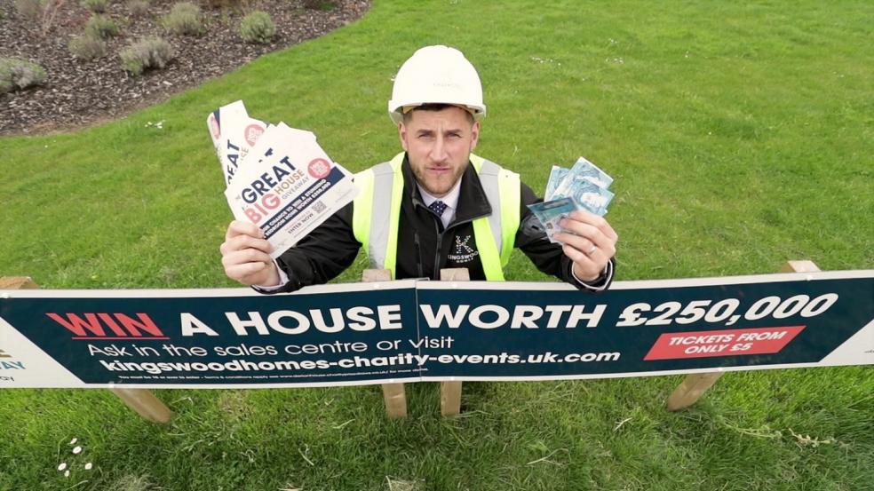 Kingswood Homes reworked the Madness classic Our House in support of the Great Big House Giveaway in aid of Derian House