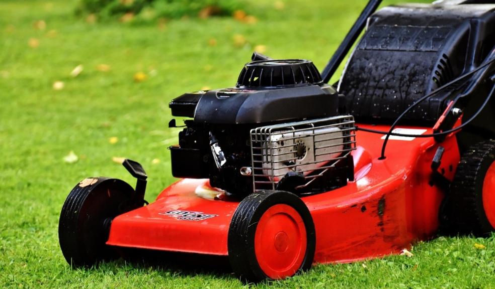 Mowing the lawn Mowing the lawn