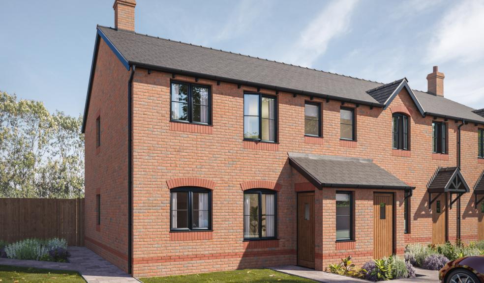 A CGI of the Banbury style apartments at Seven Acres