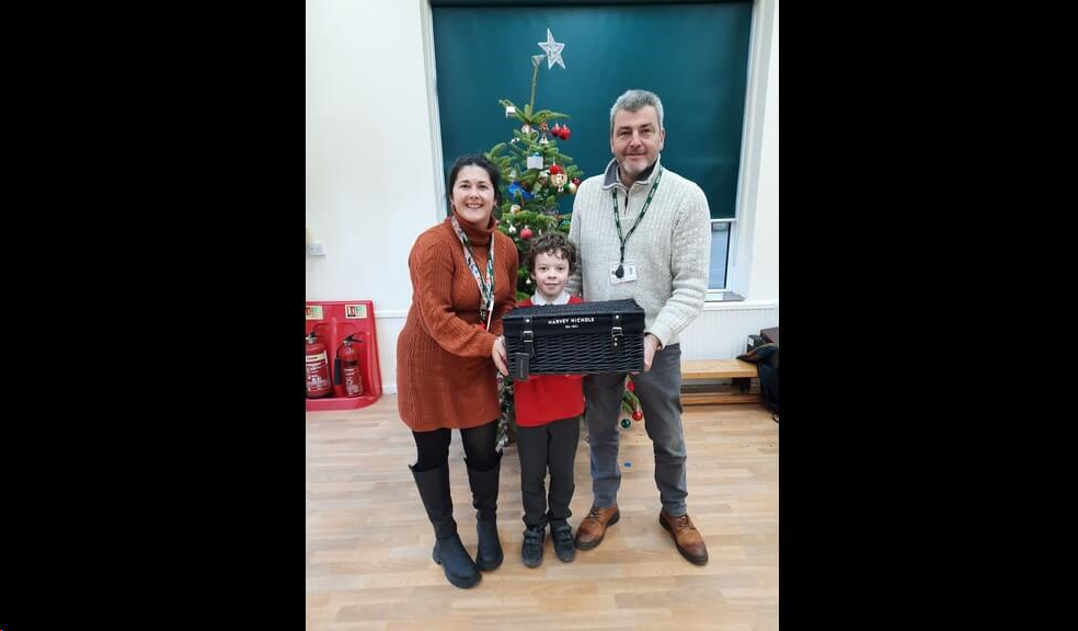 Sir Henry Fermor Christmas Fayre hamper donation 