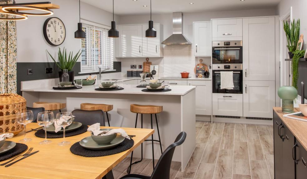 New showhome opens doors at development in Llantwit Fardre The kitchen diner of the Bowyer