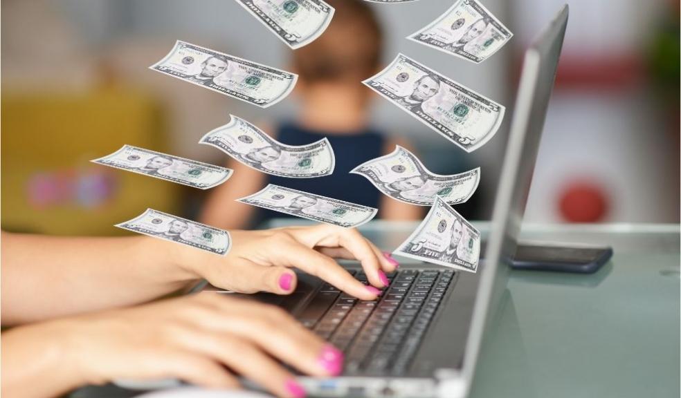 Money laptop