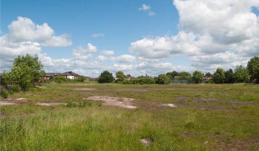 Brownfield site in Northern England Brownfield site in Northern England