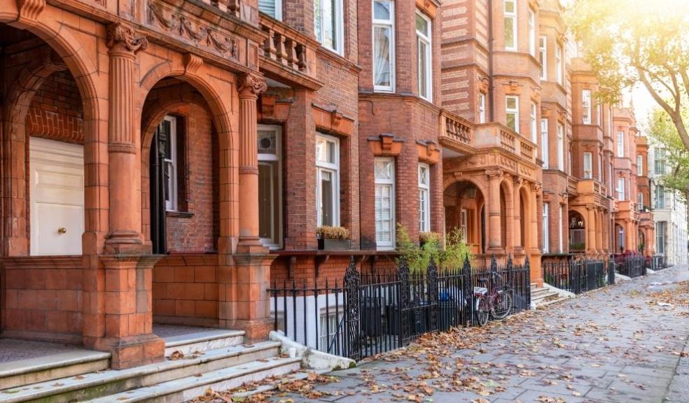 British Georgian houses in London