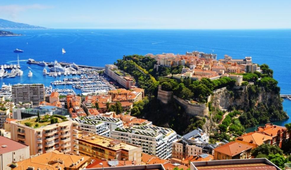 View of the Harbour and Princes Palace of Monaco View of the Harbour and Princes Palace of Monaco