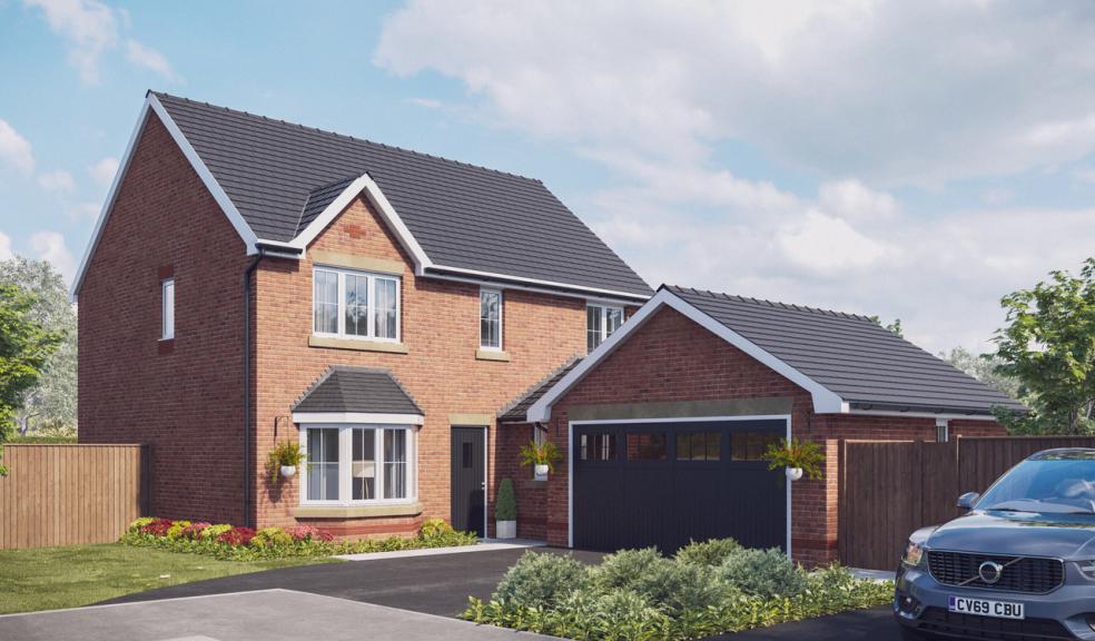 A CGI of the fur-bedroom Oakham from Elan Homes at Whittingham Fold, Goosnargh