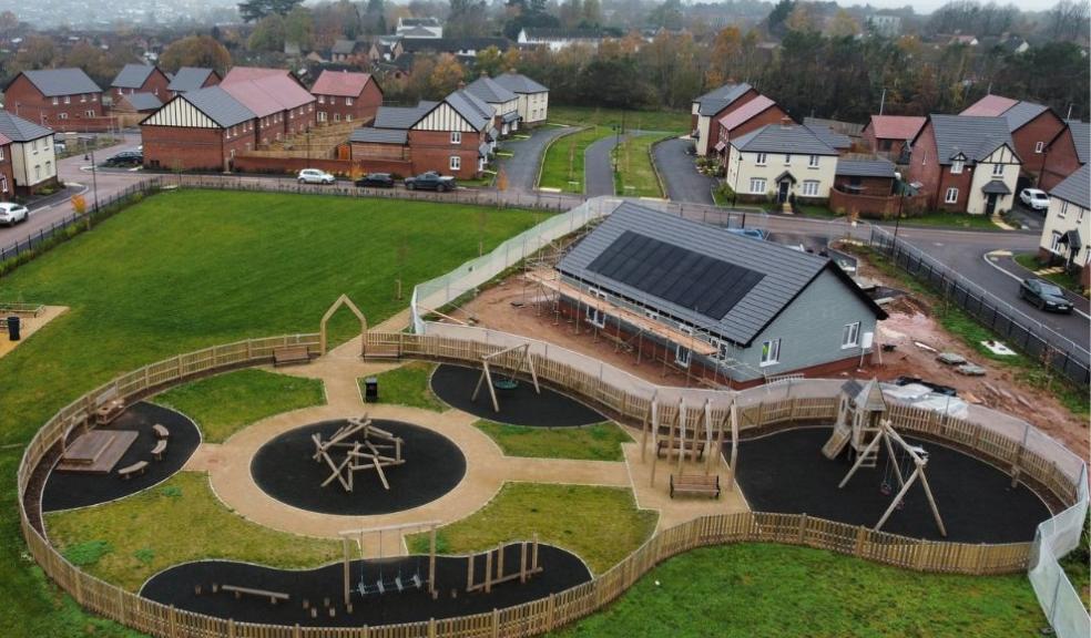 The new community hub at St Mary's Garden Village