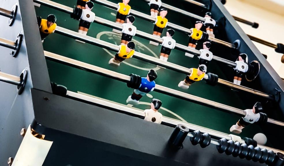 Dedicating your garage space to a games room is a popular idea