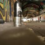 London graffiti tunnel