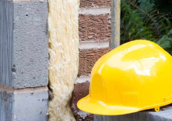 Foam in wall cavities
