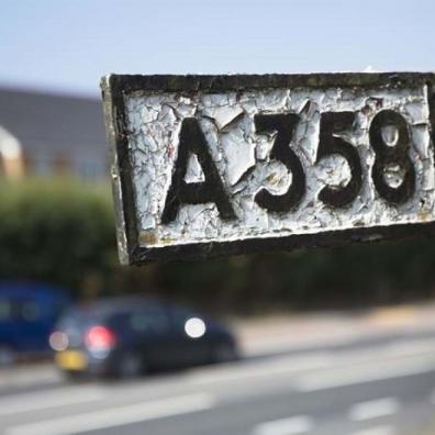 A358 sign 