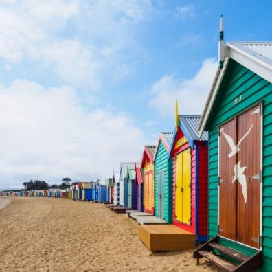 Beach huts 