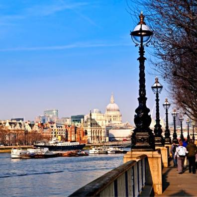 London View from South Bank