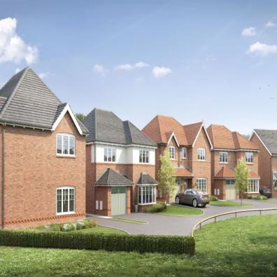 Farndon show home at Maes y Rhedyn  