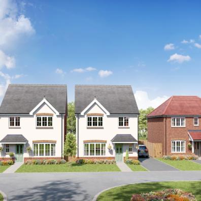 New Chester homes launch this month property Deva Green Anwyl Homes