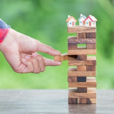 Risk of investing money. security of property rights
