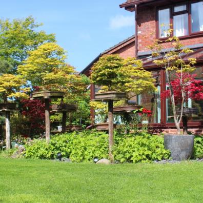 South facing gardens