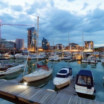 Southampton's Ocean Village marina