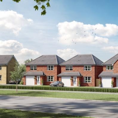 Street scene plans of the Barratt Homes development at Highgrove at Wynyard Park