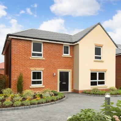 The Fallow house type exterior at Old Durham Gate