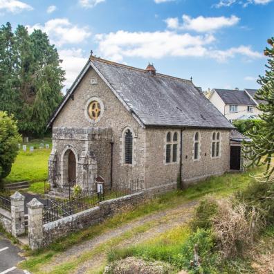 Former chapel to auction, Whiddon Down, Devon