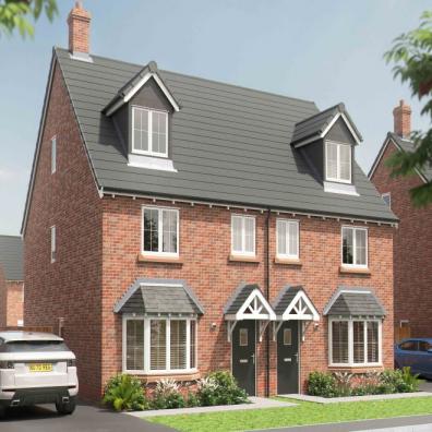 The three-bedroom Stonall from Elan at Wottonbrook